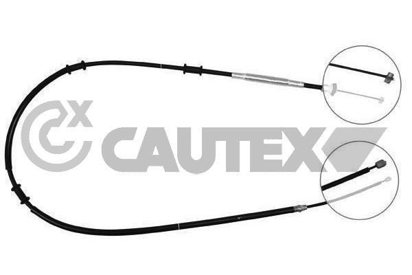 Cautex 761027 Cable Pull, parking brake 761027