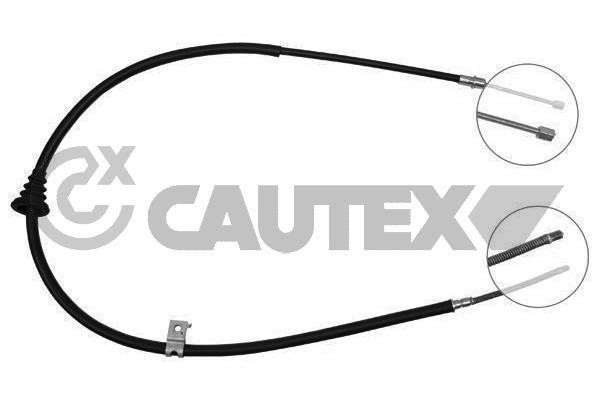 Cautex 765790 Cable Pull, parking brake 765790