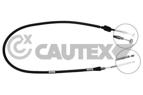 Cautex 765864 Cable Pull, parking brake 765864