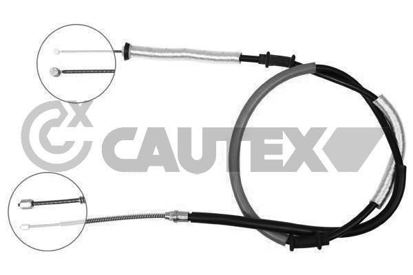 Cautex 761071 Cable Pull, parking brake 761071