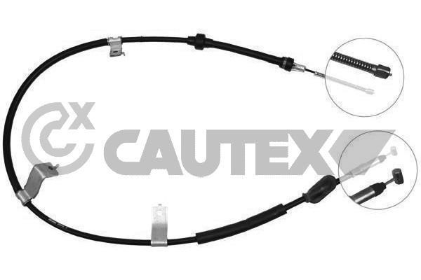Cautex 761533 Cable Pull, parking brake 761533