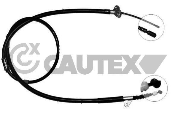 Cautex 762750 Cable Pull, parking brake 762750