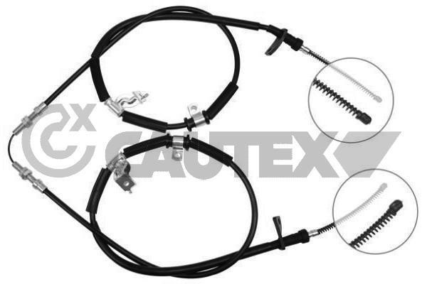 Cautex 765708 Cable Pull, parking brake 765708