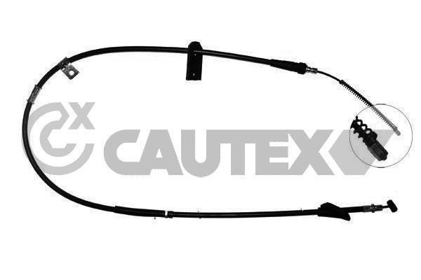 Cautex 762006 Cable Pull, parking brake 762006