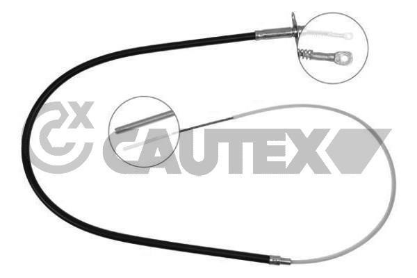 Cautex 766044 Cable Pull, parking brake 766044