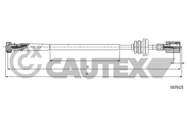 Cautex 760939 Tacho Shaft 760939