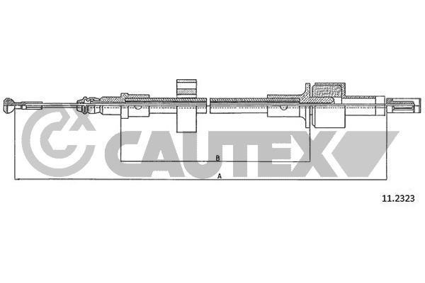 Cautex 761310 Cable Pull, clutch control 761310