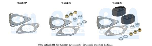BM Catalysts FK50022 Mounting kit for exhaust system FK50022