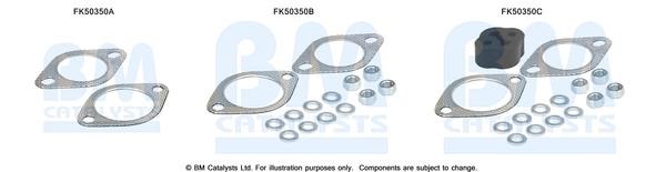 BM Catalysts FK50350 Mounting kit for exhaust system FK50350