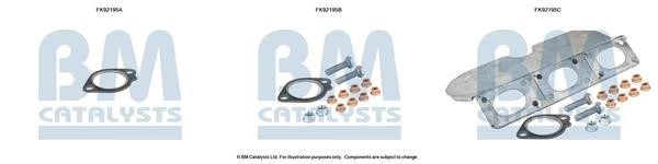 BM Catalysts FK92195 Mounting Kit, catalytic converter FK92195