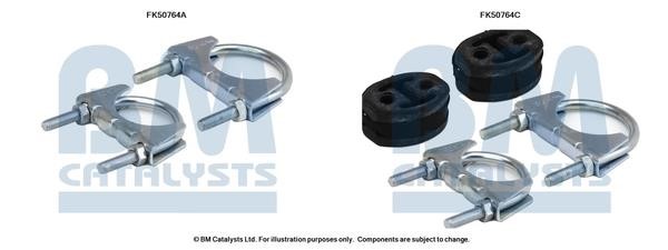 BM Catalysts FK50764 Mounting kit for exhaust system FK50764