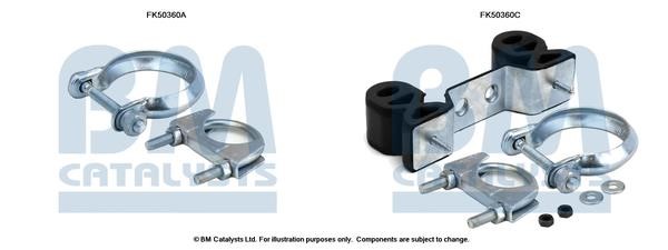 BM Catalysts FK50360 Mounting kit for exhaust system FK50360