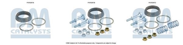 BM Catalysts FK70341 Mounting kit for exhaust system FK70341