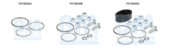 BM Catalysts FK70630 Mounting kit for exhaust system FK70630
