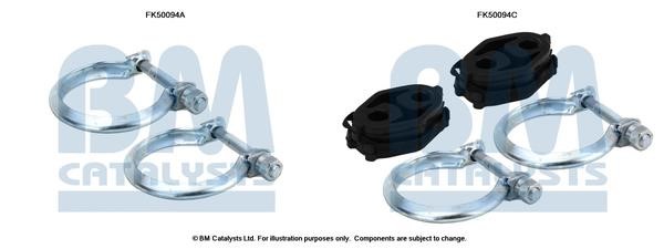 BM Catalysts FK50094 Mounting kit for exhaust system FK50094