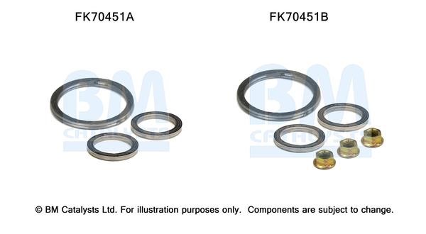 BM Catalysts FK70451 Mounting kit for exhaust system FK70451