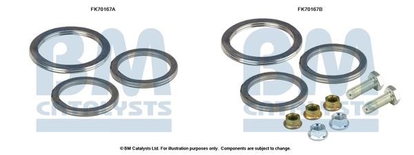 BM Catalysts FK70167 Mounting kit for exhaust system FK70167