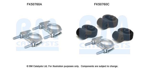 BM Catalysts FK50760 Mounting kit for exhaust system FK50760