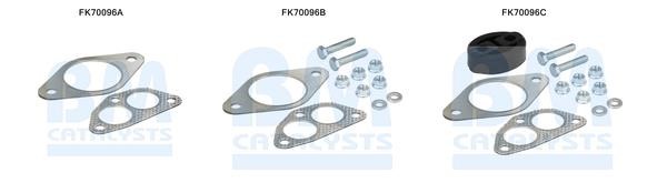 BM Catalysts FK70096 Mounting kit for exhaust system FK70096