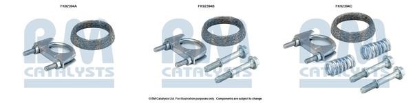 BM Catalysts FK92394 Mounting Kit, catalytic converter FK92394