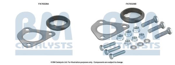 BM Catalysts FK70328 Mounting kit for exhaust system FK70328