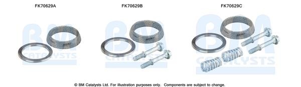 BM Catalysts FK70629 Mounting kit for exhaust system FK70629