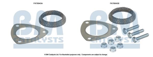 BM Catalysts FK70043 Mounting kit for exhaust system FK70043