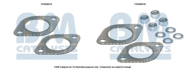 BM Catalysts FK50991 Mounting kit for exhaust system FK50991