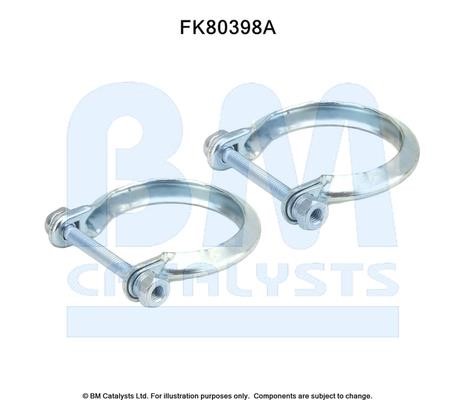 BM Catalysts FK80398 Mounting Kit, catalytic converter FK80398