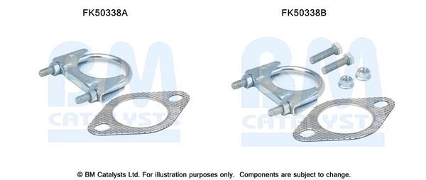 BM Catalysts FK50338 Mounting kit for exhaust system FK50338