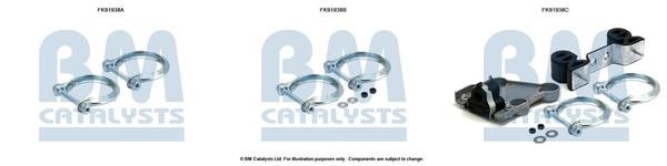 BM Catalysts FK91938 Mounting Kit, catalytic converter FK91938