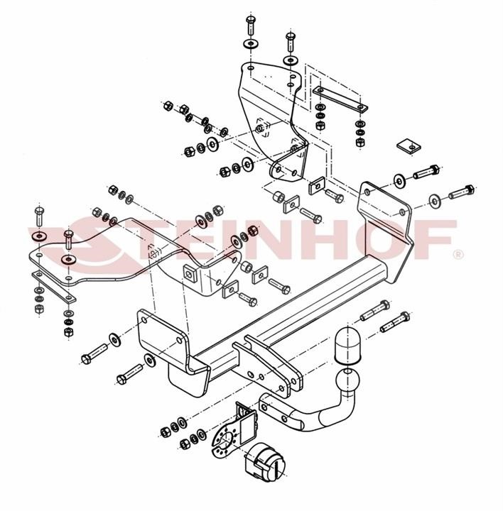 A035 Steinhof Tow bar