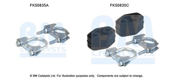 BM Catalysts FK50835 Mounting kit for exhaust system FK50835