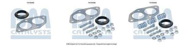BM Catalysts FK70449 Mounting kit for exhaust system FK70449