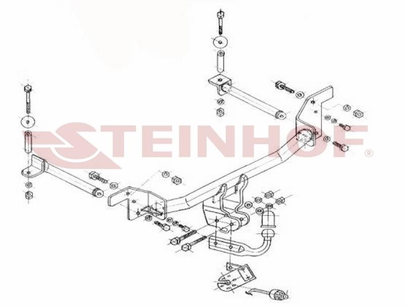 A052 Steinhof Tow bar