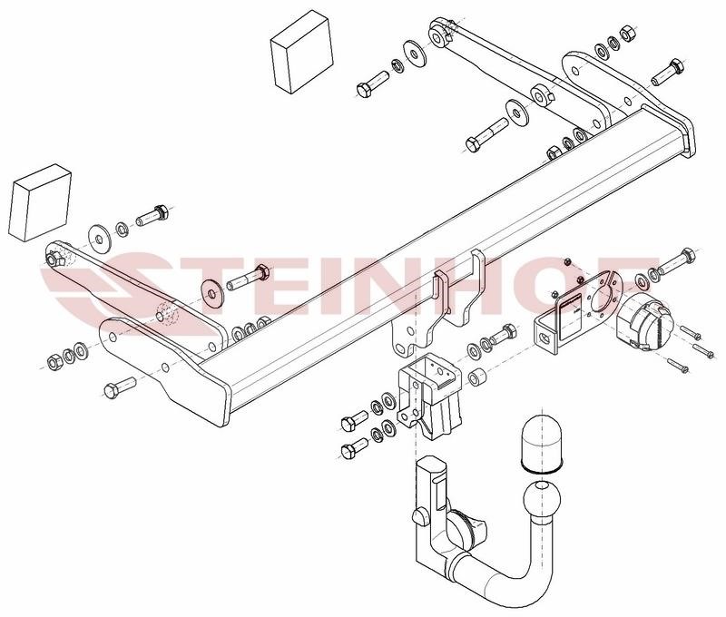 A054 Steinhof Tow bar