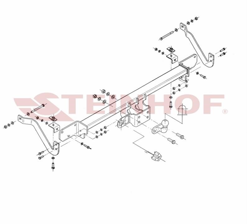 F064 Steinhof Tow bar