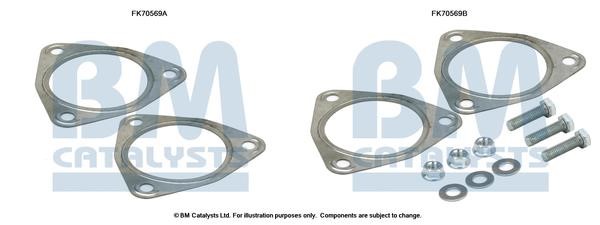 BM Catalysts FK70569 Mounting kit for exhaust system FK70569