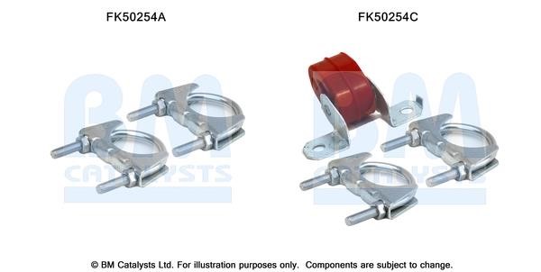 BM Catalysts FK50254 Mounting kit for exhaust system FK50254