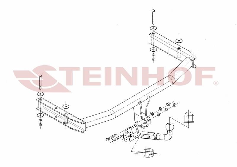 A076 Steinhof Tow bar