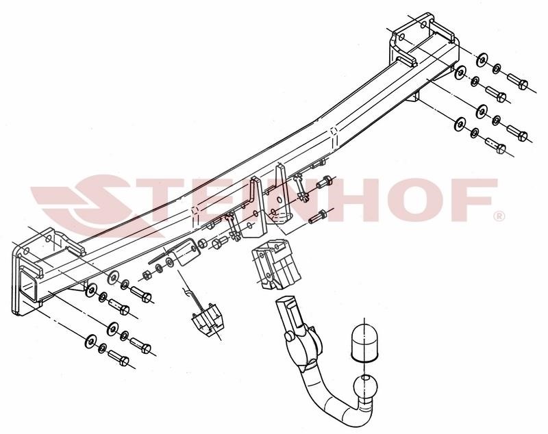 A093 Steinhof Tow bar