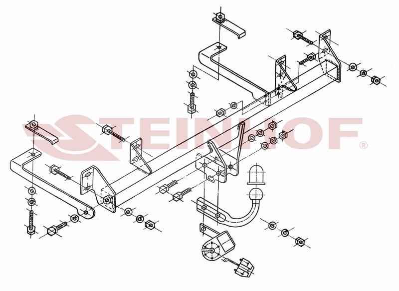 F116 Steinhof Tow bar