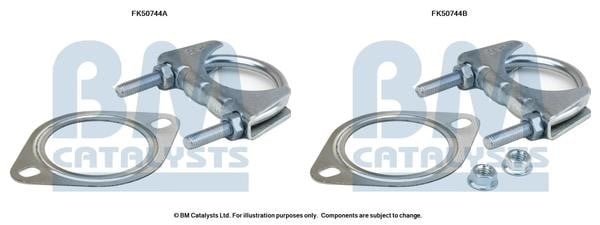 BM Catalysts FK50744 Mounting kit for exhaust system FK50744