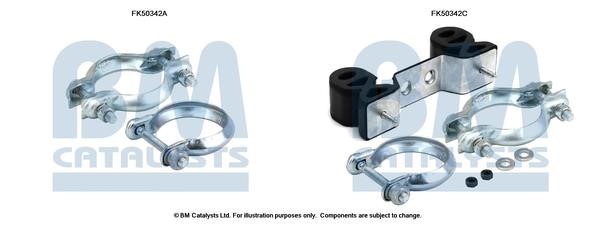 BM Catalysts FK50342 Mounting kit for exhaust system FK50342