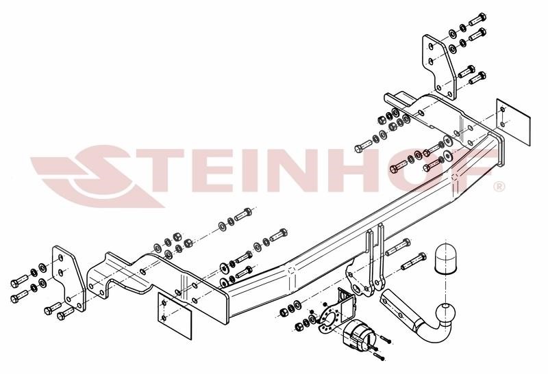 K012 Steinhof Tow bar