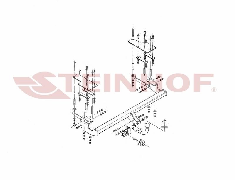 Steinhof F-143 Tow bar F143