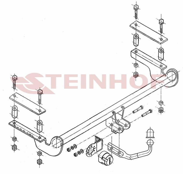 O112 Steinhof Tow bar