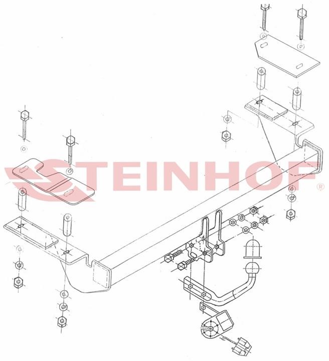 O116 Steinhof Tow bar