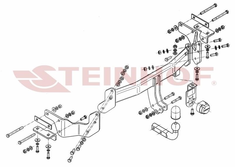 K035 Steinhof Tow bar