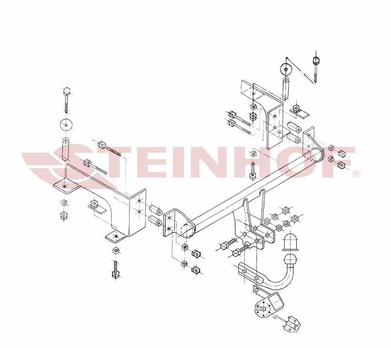 O126 Steinhof Tow bar